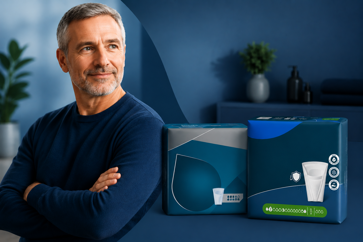 MoliCare Men Produkte bei Blasenschwäche